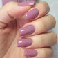 Purple Pink Glitter Nails for all Occasion