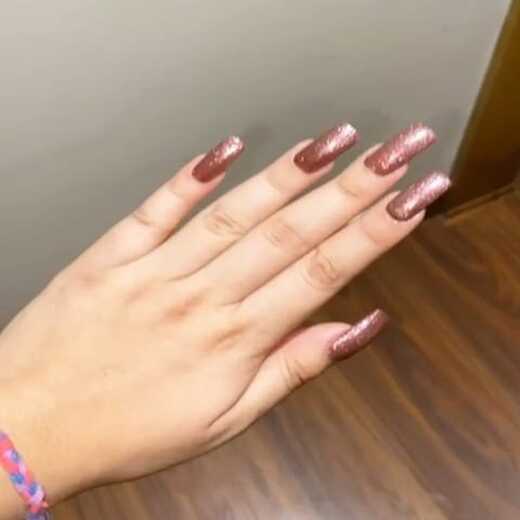 Golden Rose Radiant Finish Press - On Nails - Emqueen