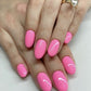 Pink Classic Polished Press - On Nails - Emqueen