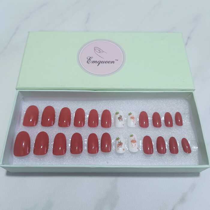 Santa - Themed Christmas Nails - Emqueen