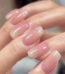 Beige Glitter Sparkle Press-On Nails