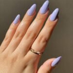 Lavender Stylish Artificial Nails