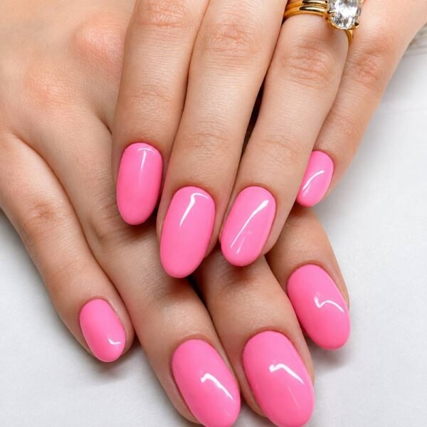 Pink Classic Polished Press-On Nails