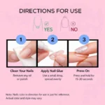 Plum Purple Reusable Press-On Nails - Image 3